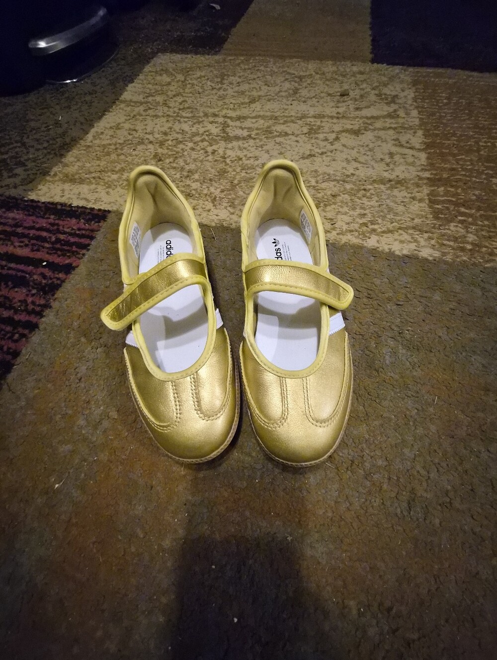 Girls' Metallic Gold Mary Jane Kids Shoes